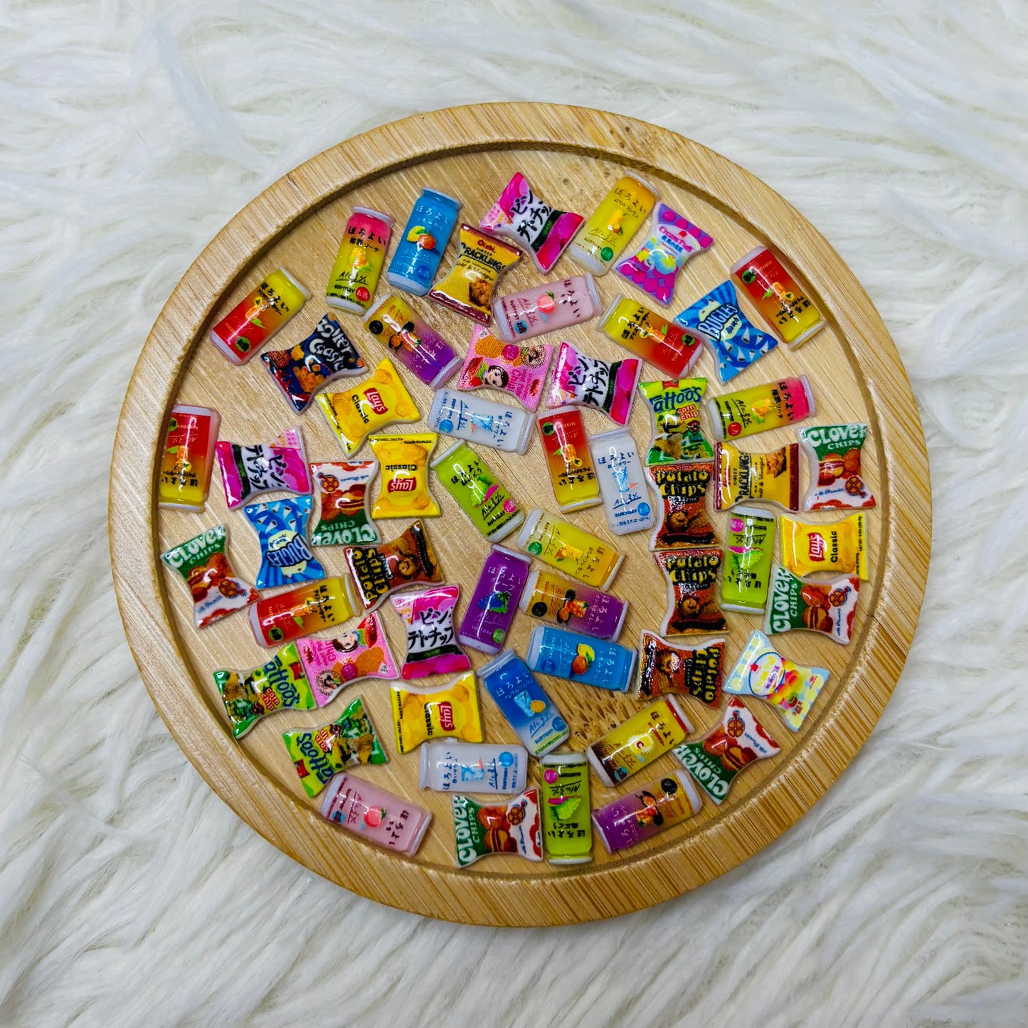 ✨ Mix Nail Charms – Snack Mix