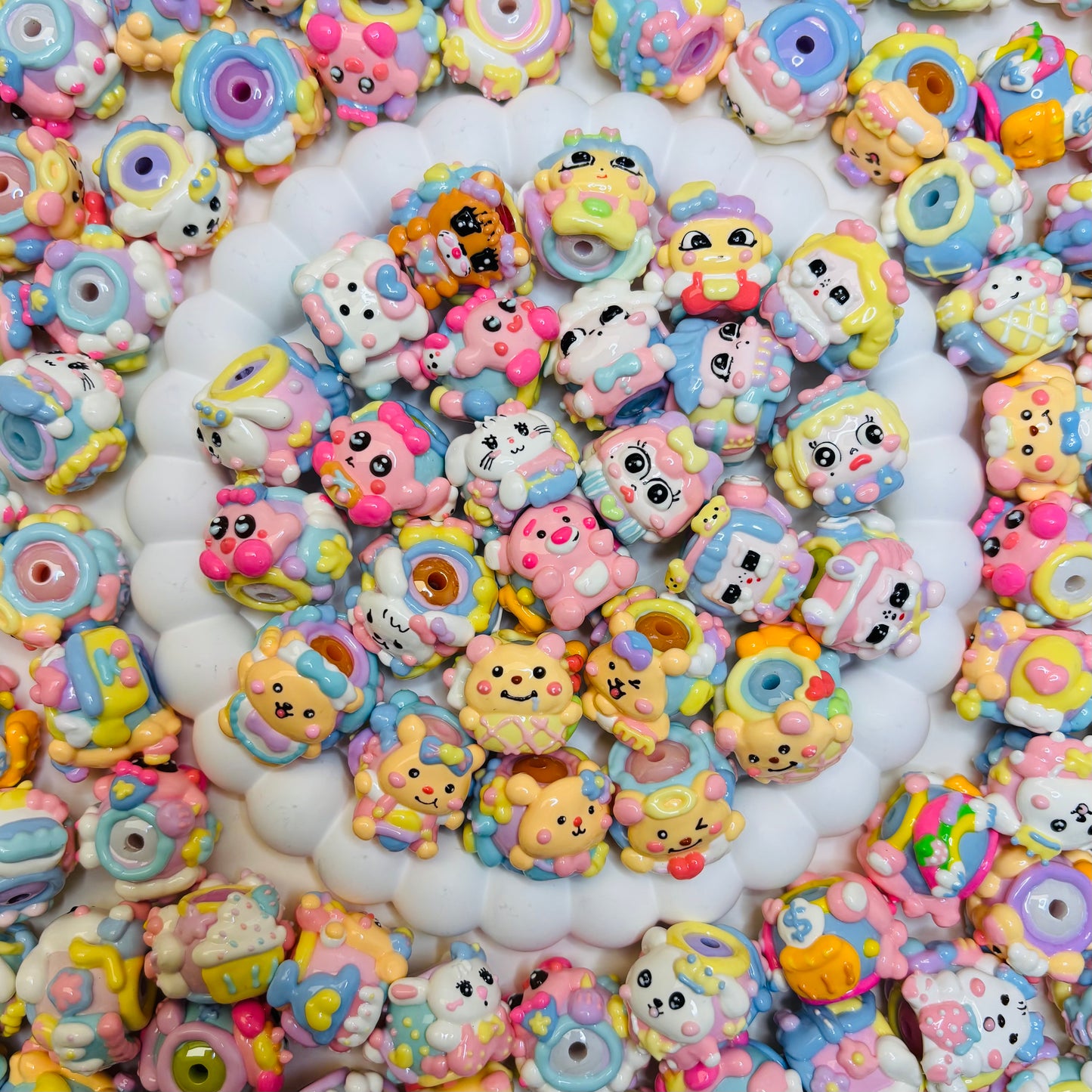 Perle peinte - Personnage