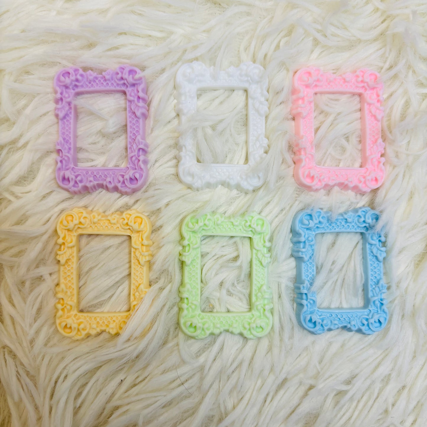 Charms en Résine - Cadre coloré