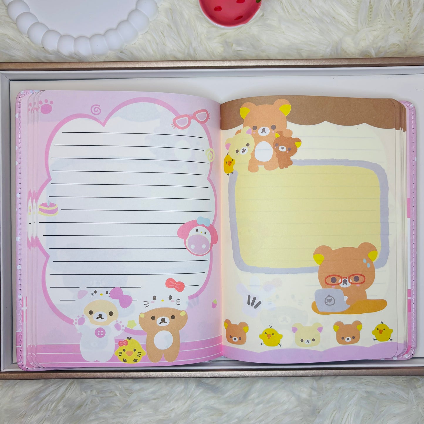 Carnet - Rilakkuma x HK