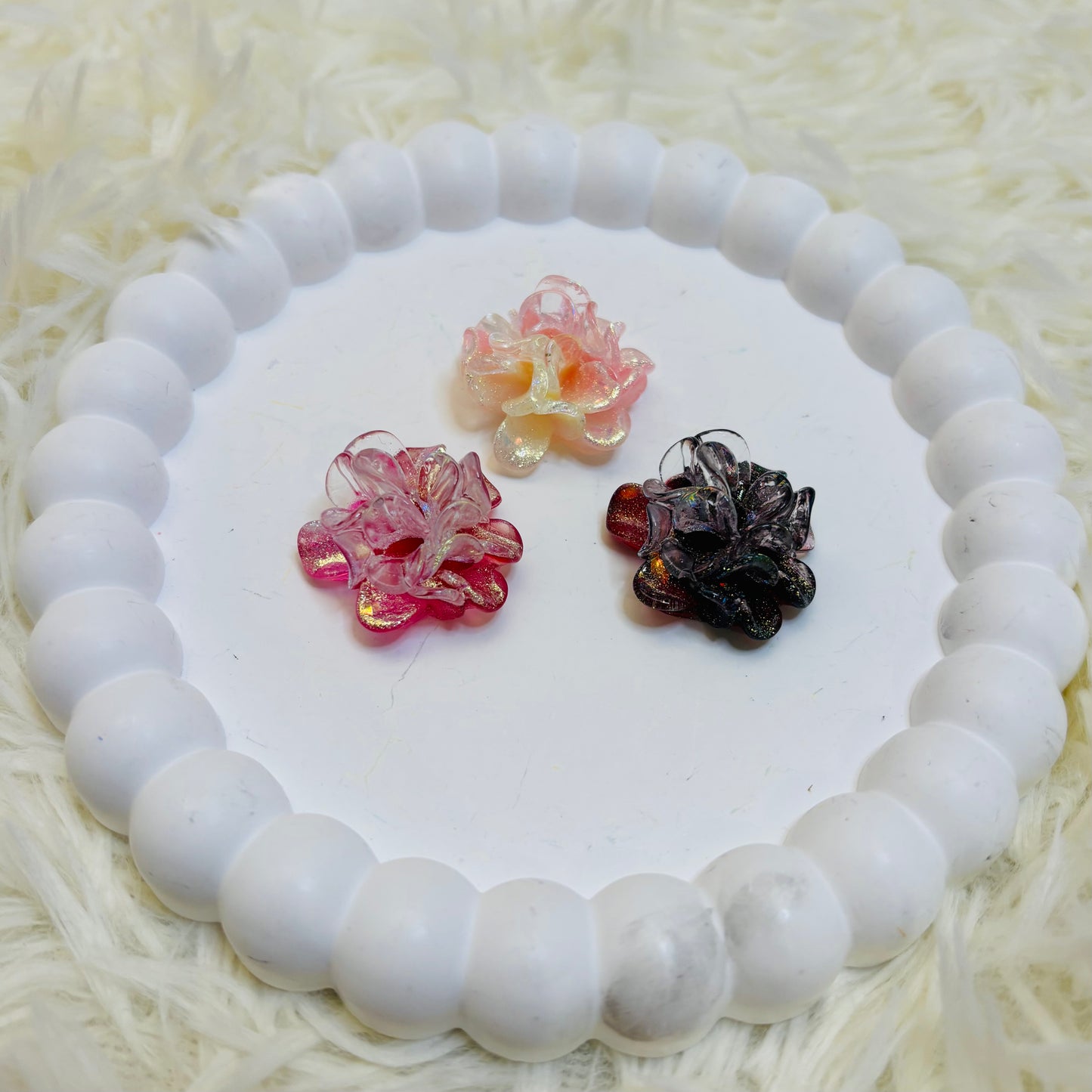Fleurs brillantes