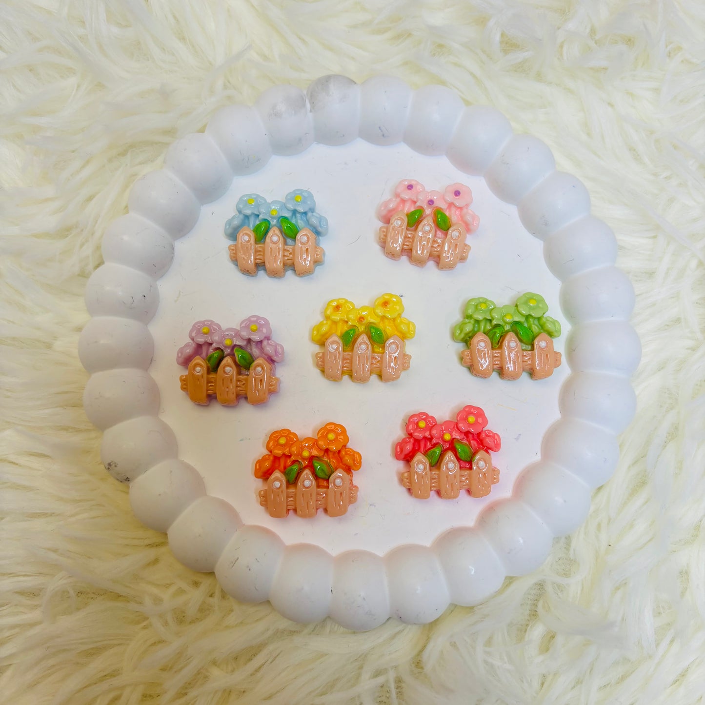 Charms en résine - Sweet Garden (par 5, 10 ou 20) 🌸