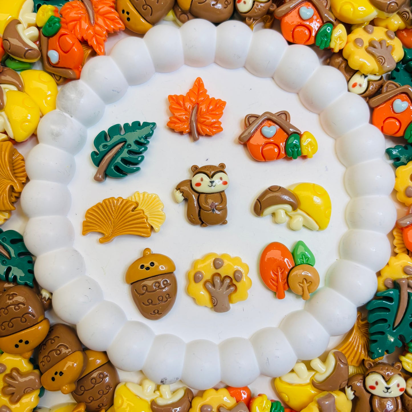 Charms en résine - Kawaii Automne (Par 5, 10 ou 20) 🌸