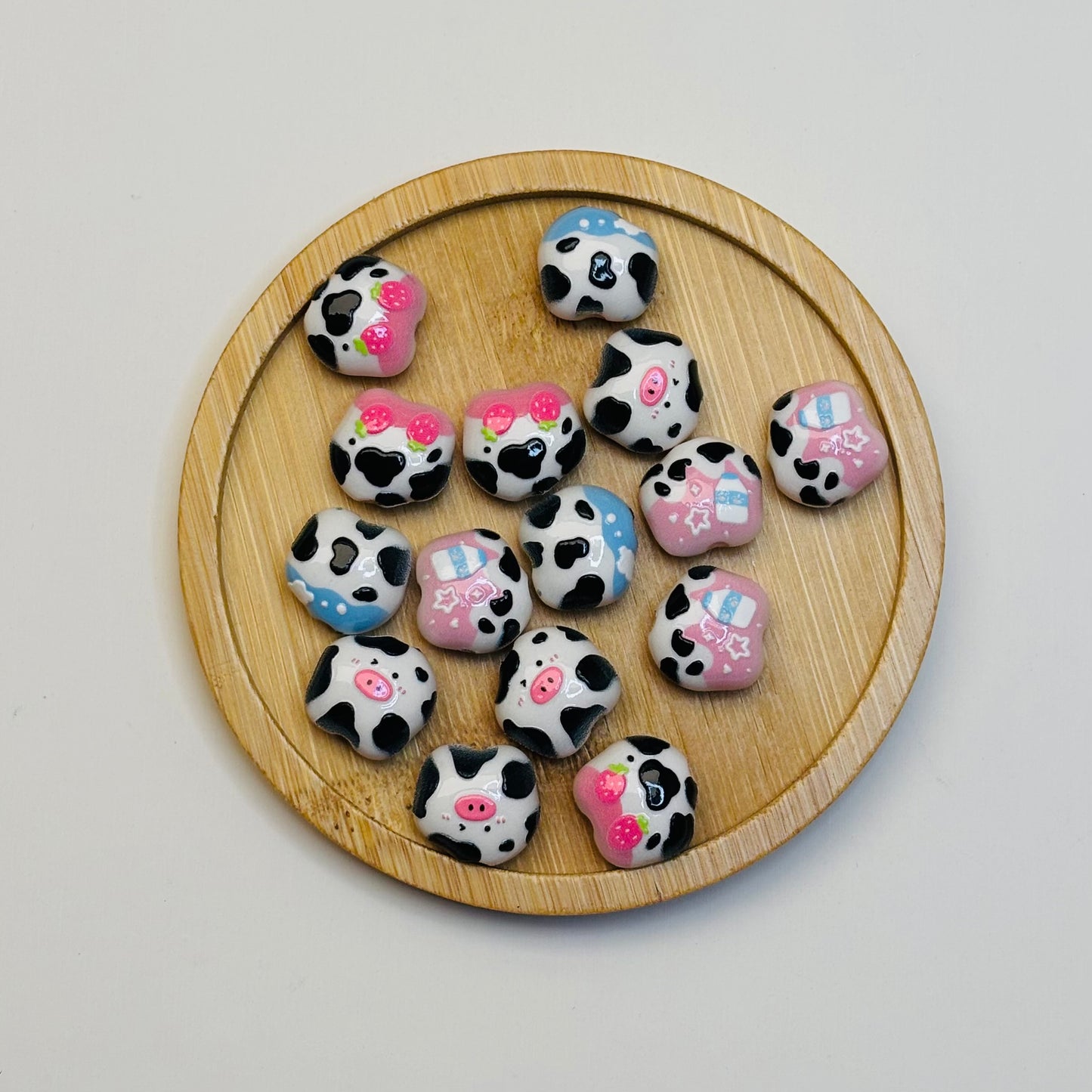 Perles en acrylique - Cow Bubble 🐮