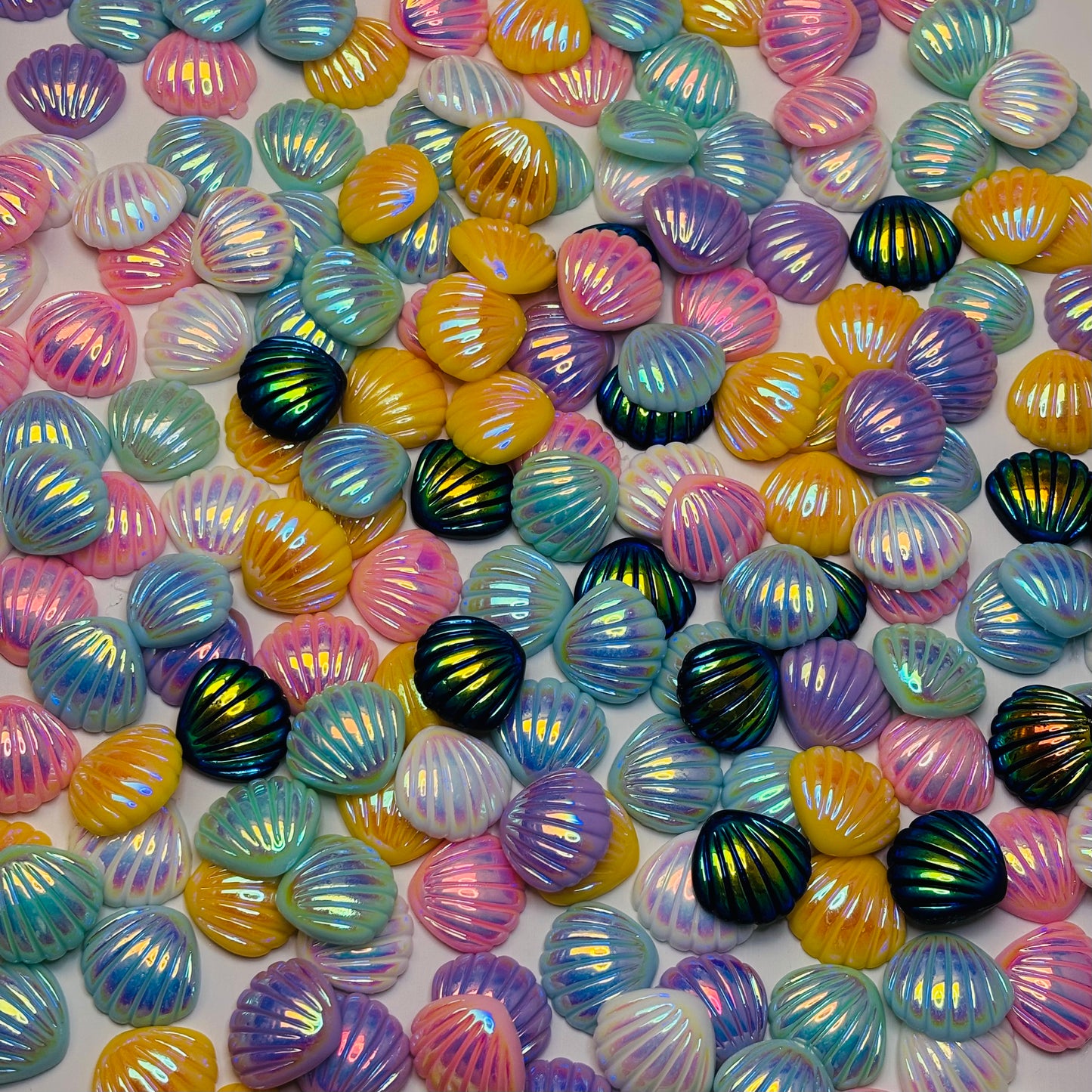 Charms Coquillage Irisé Pastel 🐚✨