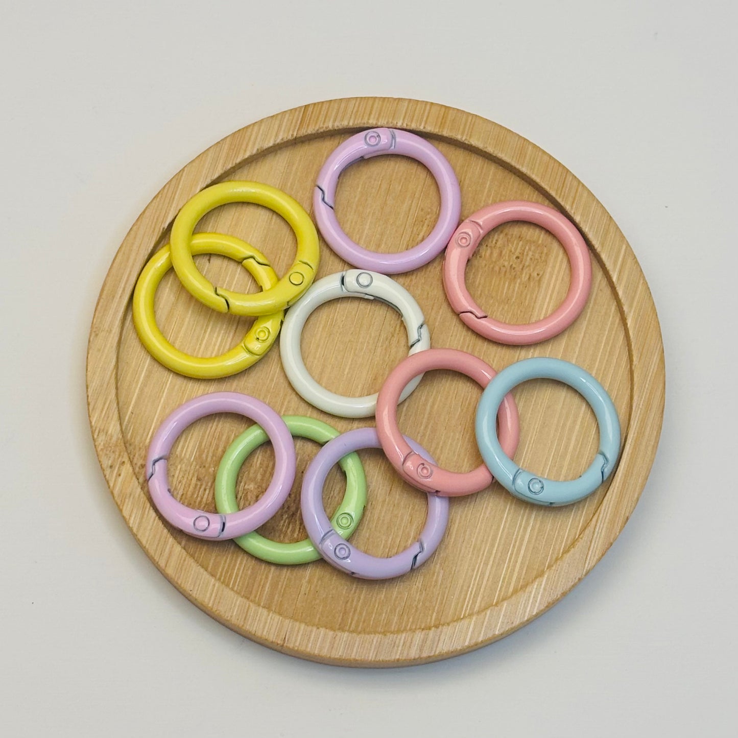 Anneaux Pastel Colorés 🌸