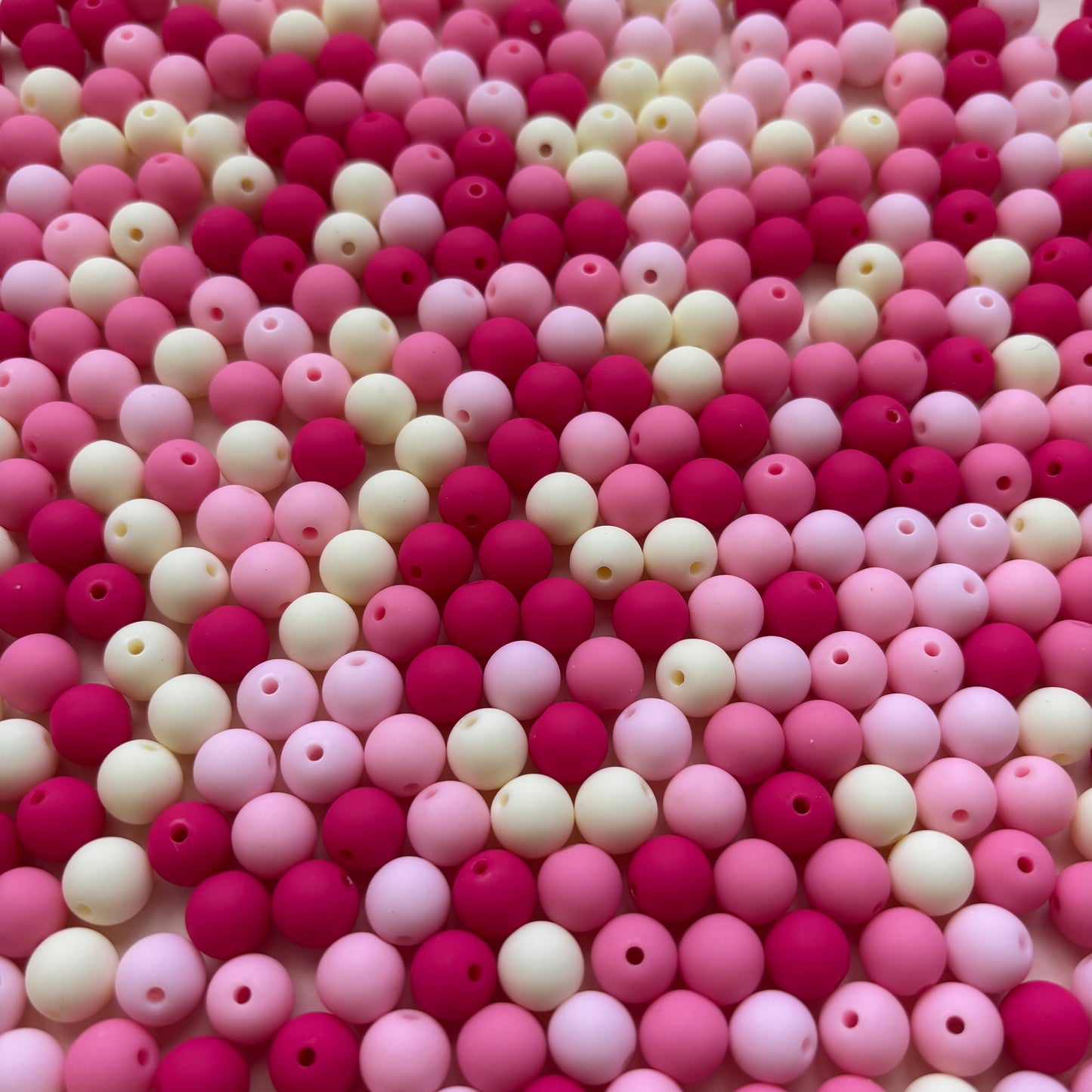 Perles colorées 10 mm 🌸 (50ml)