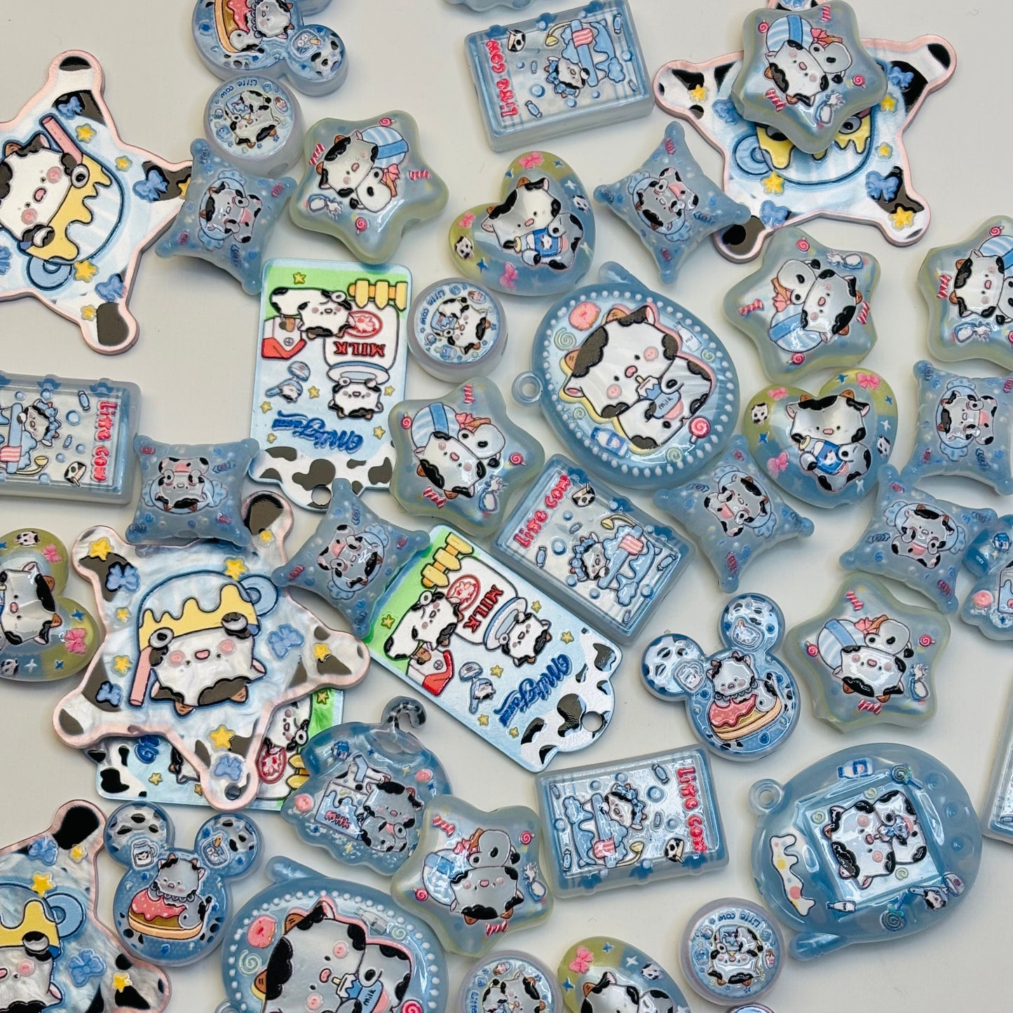 Perles en acrylique - Perles Kawaii 3 variantes