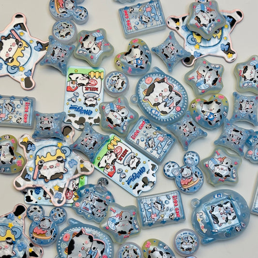 Perles en acrylique - Perles Kawaii 3 variantes