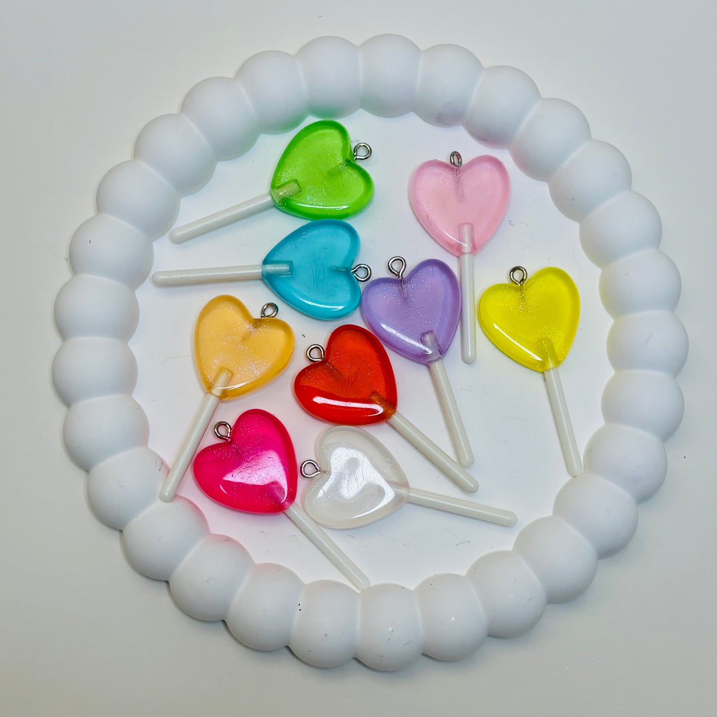 Heart Lollipop pendant
