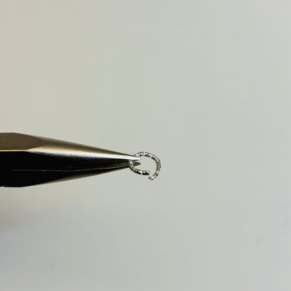 Textured connection ring