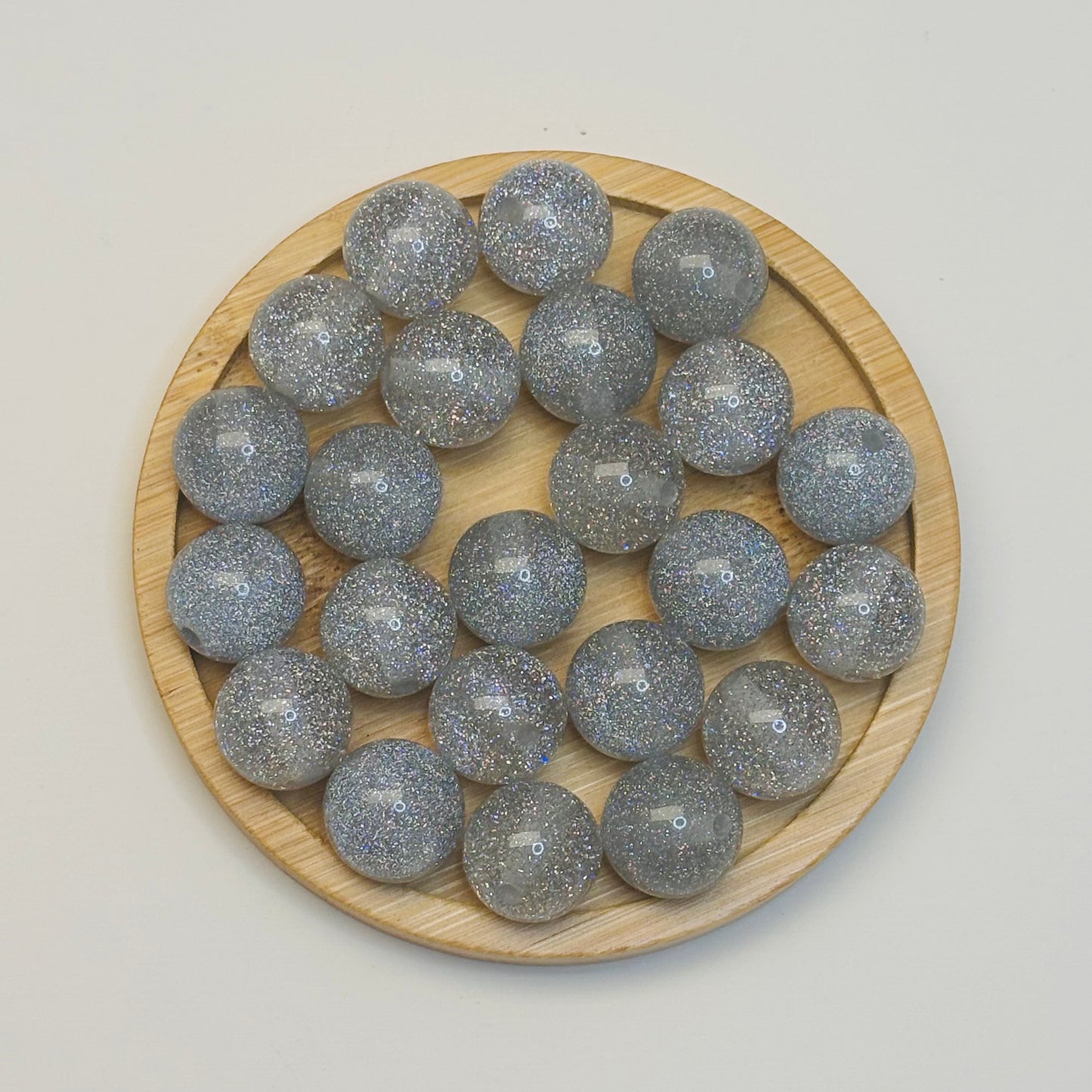 Perles en résine - Galaxie - 16mm (lot de 10 perles)