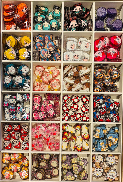 Cartoon Beads Acrylic