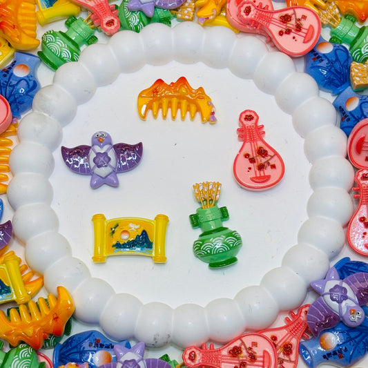 Charms en résine - Chinese vibe (par 5, 10 ou 20) 🌸