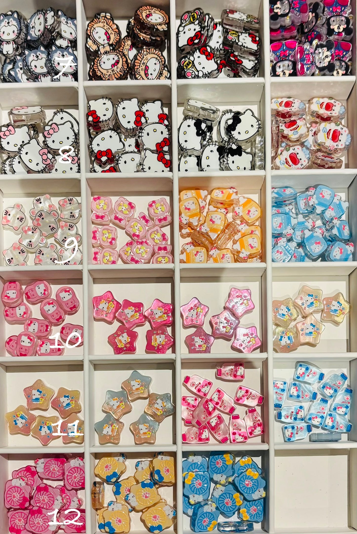 Cartoon Beads Acrylic