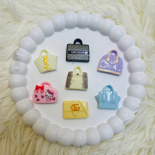 Charms en résine - Sac de luxe (par 5, 10 ou 20) 🌸