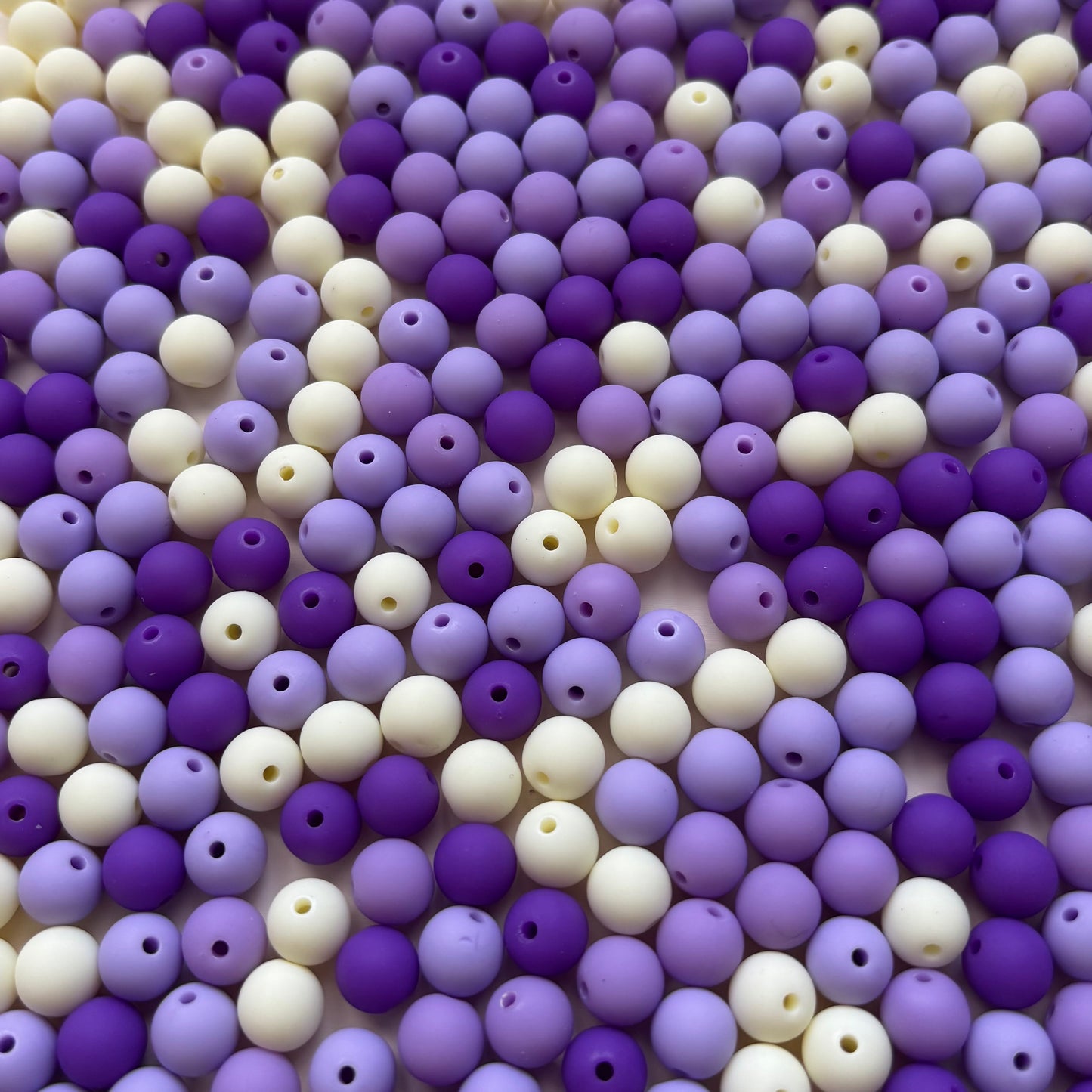 Perles colorées 10 mm 🌸 (50ml)