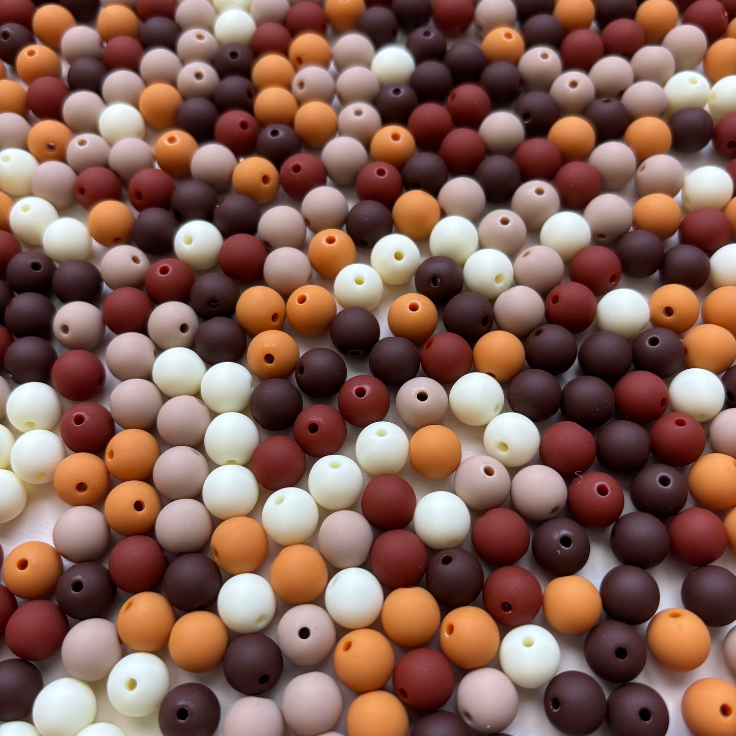 Perles colorées 10 mm 🌸 (50ml)