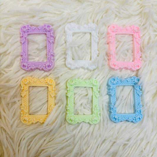 Resin Charms - Colorful Frame
