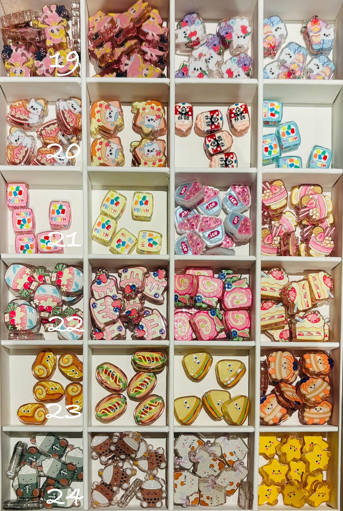 Cartoon Beads Acrylic