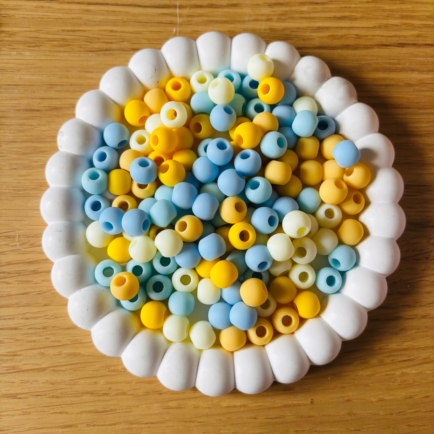 Acrylic Beads - Round (10mm - large hole)