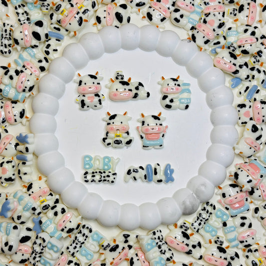 Charms en résine - La vache ! (Par 5, 10 ou 20) 🌸