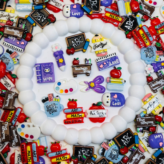 Charms en Résine - Back to School