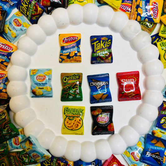 Charms en résine - Pause Snack (par 5, 10 ou 20) 🌸