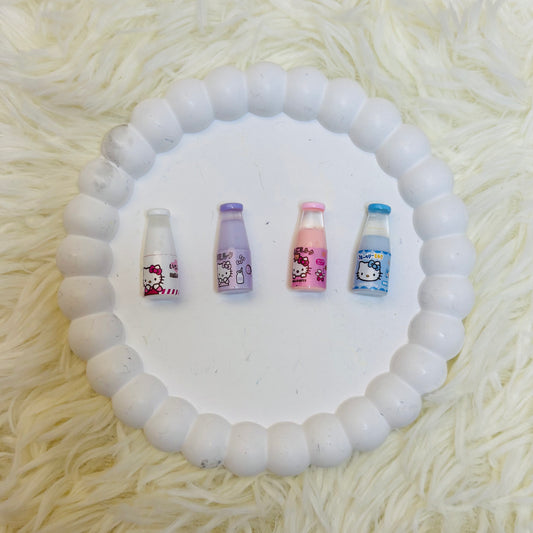 Charms en résine - HK Milk Bottles (par 5, 10 ou 20) 🌸