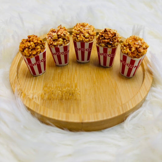 Miniature en résine - 3D Popcorn (par 5, 10 ou 20) 🌸