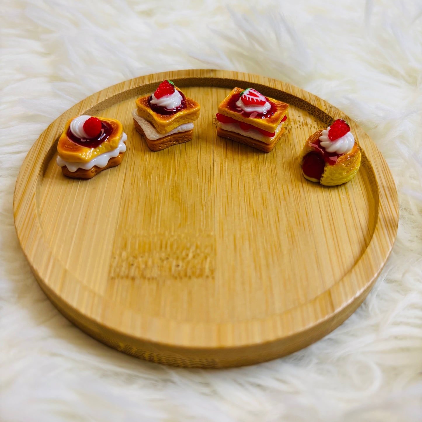 Charms en résine - Pâtisseries V2 (par 5, 10 ou 20) 🌸