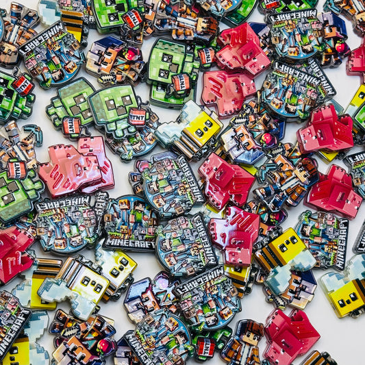 Perles en acrylique - Univers Pixel Game 🎮✨