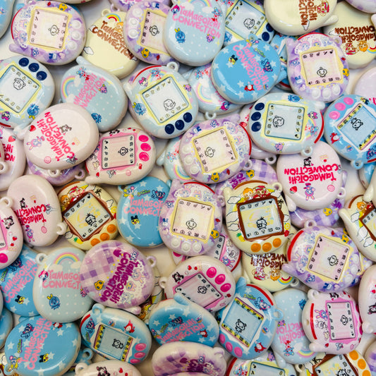 Kawaii Retro Gaming Beads - Resin (Set of 10 beads)