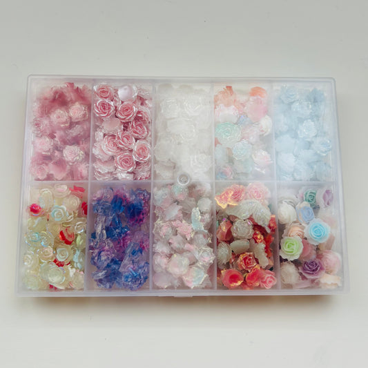 Nail Charms Box – Flower Garden 🌸