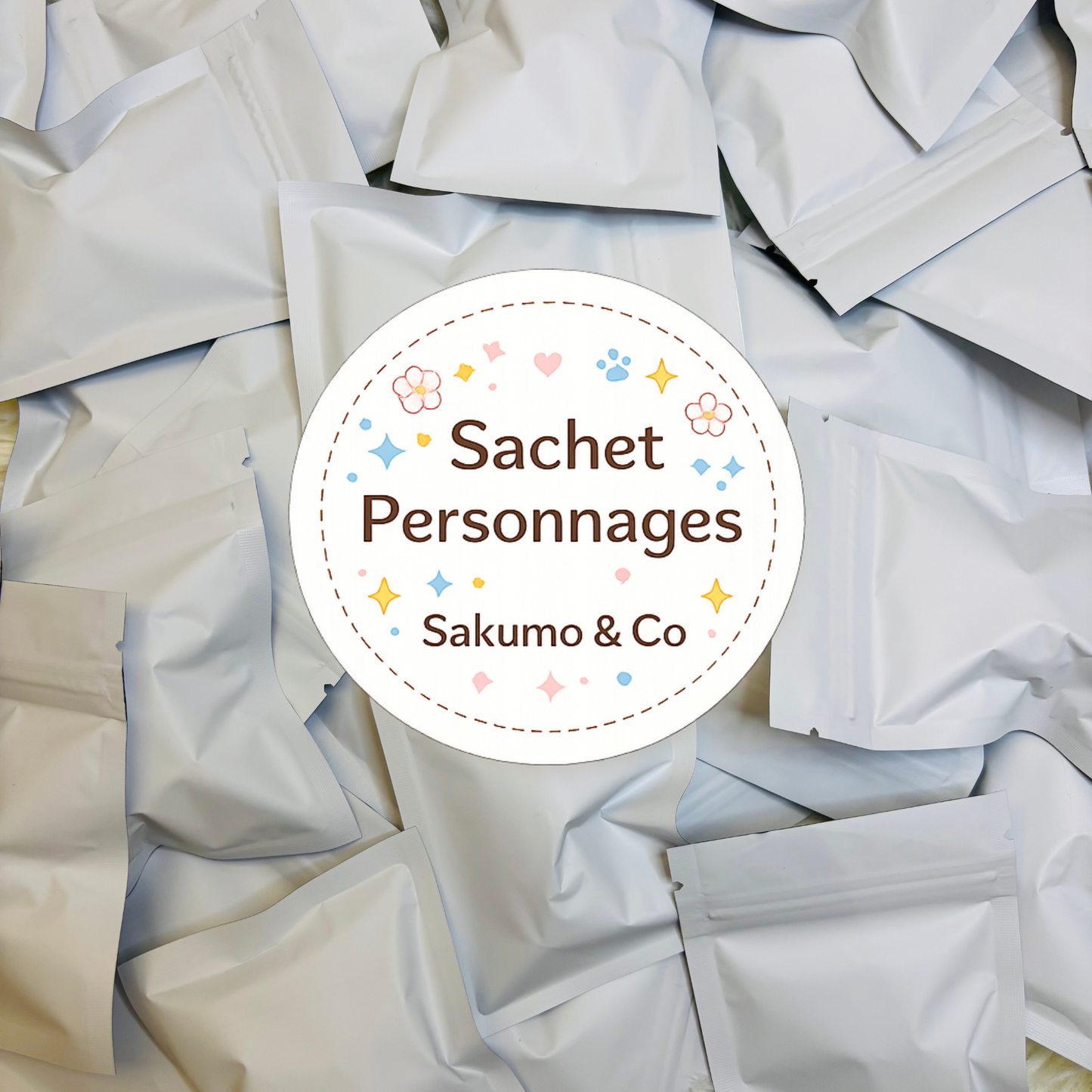 Kawaii Charms Sachets Pack