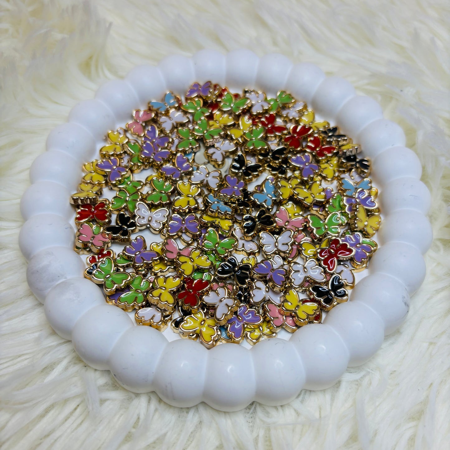 Sachet de Charms Acrylique Kawaii – Lot de 10g (~40 à 70 pièces)